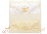 Organizzatore Per Culla Little Prins/Princess - Borse Portaoggetti - 6 Scomparti Spaziosi Per Gli Oggetti Del Bambino