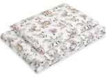 Set Di Biancheria Da Letto Per Neonati - Copripiumino Per Lettino - 100 % Cotone, 2 Pezzi, 135 X 100 Cm
