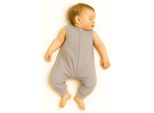 Sacco A Pelo Per Neonati Con Gamba - Sacco A Pelo Per Bambini In Mussola - Comodo E Leggero Per L'estate, Grigio