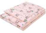 Biancheria Da Letto Per Bambini, Copripiumino, In Morbido Cotone, Sicuro E Delicato Sulla Pelle, 2 Pezzi, 135 X 100 Cm