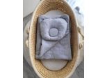 Feltro Di Piuma Con Cuscino - Set Per Culla - Bordo Termoregolatore, Extra Morbido, 2 Pezzi, Grigio