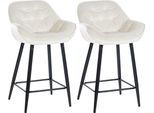 Set Di 2 Sgabelli Da Bar Moderni - Tavolette Da Cucina - Elevato Comfort Di Seduta