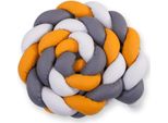 Paracolpi Per Letti Usurati - Protezione Ottimale Per I Bambini - 100 % Cotone - Xxl 360 Cm