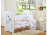 Set Di Biancheria Da Letto Per Neonati, Biancheria Da Letto Per Bambini, Cotone Oeko-Tex, Sicuro E Confortevole, Gufo Beige