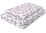 Set Di Lenzuola Per Bebè - Copertina Di Codice Per Bebè - Cotone Morbido E Delicato Sulla Pelle, 120 X 90 Cm