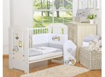 Set Tessile Per Lettino Da 3 Pezzi - Set Per Culla - Cotone ÖKotex, Extra Morbido E Sicuro Per I Bambini
