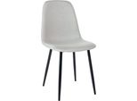 Sedia Da Pranzo - Sedia Da Pranzo - Imbottitura E Cura Confortevoli - Design Amichevole | Colore: Crema | Materiale: Polvere