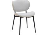 Elegante Sedia Da Pranzo - Seduta - Elevato Comfort Di Seduta, Facile Da Mantenere | Colore: Naturale/Crema | Materiale: Polvere