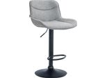 Sgabello Da Bar Con Rivestimento In Tessuto - Sgabello - Comfort Ergonomico, Design Regolabile