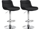 Set Di 2 Sgabelli Da Bar Moderni - Sgabello Da Bar - Altezza Regolabile, Comfort Ottimale