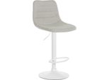 Sgabello Da Bar In Tessuto - Sgabello Da Bar - Design Estremamente Confortevole, Altezza Della Seduta Regolabile