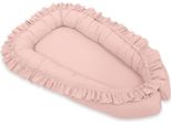 Nido Per Neonati, Bozzolo, Sonno Sicuro - Non Eco - Come Il Cotone - Regolabile - Bellafurn - Rosa Pastello