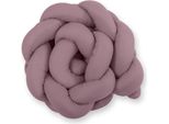 Knoop Hoes Protector - Bordo Per Lettino - Negozio Ed Extra Morbido, 100 % Cotone, Viola Pastello