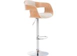 Sgabello Di Design - Sgabello - Seduta Ergonomica, Girevole E Regolabile A 360° | Colore: Naturale/Crema