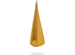 Amaca A Sospensione Bozzolo - Altalena Per Bambini - Comoda E Sicura - Cotone - Giallo Miele