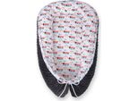 Nido Per Bambini Double-Face - Cocoon - Oeko -Tex Cotone & Minky, Regolabile, Sicuro E Accogliente