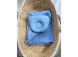 Set Di Piumini Per Neonati A 2 Pezzi - Set Di Lenzuola In Mussola - Hatbar E Morbido Cotone