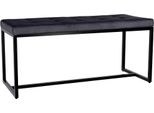 Panca Con Struttura Di Base Nera - Sofa - Elevato Comfort Di Seduta | Colore: Nero | Materiale: Morbido