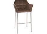 Elegante Sgabello Da Bar In Velluto - Sgabello - Extra Comfort Di Seduta E Look Moderno
