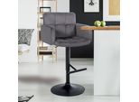Set Di Sgabelli Da Bar A 2 Pezzi - Sgabello In Velluto - Moderno E Regolabile, Extra Comfort Di Seduta,