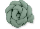 Nido Per Culla, Struttura Del Letto Intrecciata, Protezione Sicura E Abbondante Circolazione D'aria - Verde Pastello