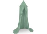 Letto A Baldacchino Sospeso - Letto In Cotone - Spazio Sicuro E Giocoso Per La Camera Dei Bambini, Verde Pastello