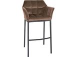 Sgabello Da Bar In Velluto - Sedia In Velluto - Extra Comfort Di Seduta E Design Elegante