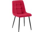Sedia Da Pranzo, Sedia In Velluto, Ad Alto Comfort - Con Protezione Del Pavimento E Look Moderno