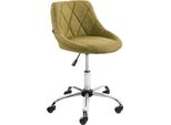 Sgabello Da Lavoro Ergonomico - Sedia Da Ufficio - Seduta Confortevole Con Schienale, Regolabile In Altezza
