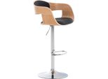 Sgabello Di Design - Sgabello - Seduta Ergonomica, Girevole A 360° E Regolabile | Colore: Naturale/Grigio Scuro