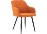 Confortevole Sedia Da Pranzo, Sedia Da Sala Da Pranzo, Comfort Di Seduta Di Lunga Durata - Disponibile In Velluto O Tessuto