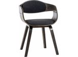 Sedia Per Visitatori Moderna - Sedia Per Ospiti - Design Confortevole E Di Facile Manutenzione | Colore: Grigio/Grigio Scuro