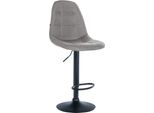 Sgabello Da Bar Moderno In Tessuto - Regolabile In Altezza - Elevato Comfort Di Seduta