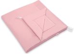 Tappeto Bifacciale - Vestito Da Gioco - Cotone Naturale, Fatto A Mano, Rosa, 116 X 116 Cm