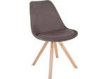 Sedia Da Pranzo Con Rivestimento In Tessuto - Sedia - Comfort Duraturo, Struttura In Legno