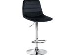 Sgabello Da Bar In Velluto - Sgabello In Velluto - Comfort Ottimale E Girevole A 360°