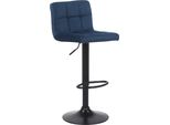 Sgabello Moderno - Sgabello Da Bar - Design Ergonomico, Rivestimento In Velluto | Colore: Blu