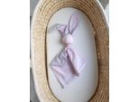 Coperta Cuscino Coniglietto, Coperta Per Bambini, Morbido Cotone Per Un Maggiore Comfort - Rosa/Grigio