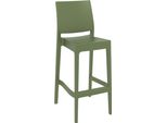 Sgabello Da Bar Di Design - Sgabello Da Bar Moderno - Resistente Alle Intemperie E Impilabile