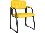Sedia Da Pranzo - Sedia Da Conferenza - Comfort Imbottito, Design Lussuoso, Pelle Finta