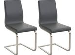 Set Di 2 Sedie Da Pranzo - Sedie Da Cucina - Comfort E Design Moderno | Colore: Grigio