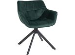 Sedia Da Pranzo In Velluto - Sedia Da Pranzo - Comfort Ergonomico, Design Che Richiede Poca Manutenzione