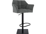 Sgabello Da Bar - Sgabello Dal Design Moderno - Regolabile E Robusto Fino A 240 Kg - Acciaio Inox - Comodo