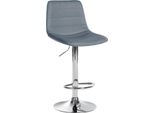 Sgabello Da Bar In Pelle Finta - Sgabello Da Bar - Comfort Regolabile In Altezza, Design Senza Tempo