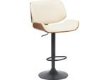 Sgabello Da Bar - Sgabello - Similcuoio E Comfort Ergonomico - Regolabile E Girevole A 360°