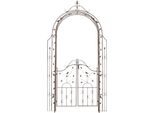 Arco Classico Da Giardino - Arco Delle Rose - Acciaio Robusto, Perfetto Come Ausilio Per L'arrampicata
