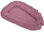 Nido Per Neonati, Bozzolo, Ambiente Di Riposo Sicuro Per I Bambini - Viola Pastello - Bellafurn