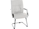 Sedia Per Visitatori - Sedia Per Ospiti - Design Confortevole E Seduta Ergonomica | Colore: Bianco