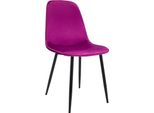 Sedia Da Pranzo - Sedia Da Cucina - Elevato Comfort Di Seduta, Velluto O Tessuto, Robusta Struttura In Metallo
