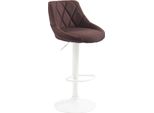 Sgabello Da Bar Con Tessuto - Sgabello Da Bar - Regolabile In Altezza, Design Elegante